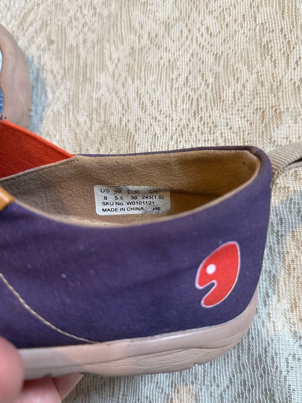 Uin footwear Hana Toledo walking shoes - Picture 10 of 11